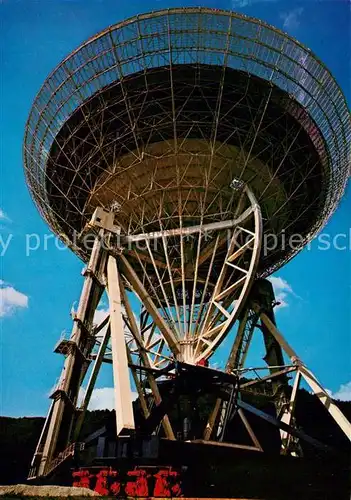 AK / Ansichtskarte Astronomie Radioteleskop Effelsberg Eifel  Kat. Wissenschaft Science