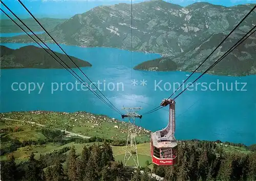 AK / Ansichtskarte Seilbahn Beckenried Klewenalp Vierwaldstaettersee Rigi Kat. Bahnen