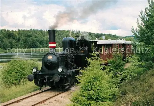 AK / Ansichtskarte Lokomotive Veterantoget Bryrup Vrads  Kat. Eisenbahn
