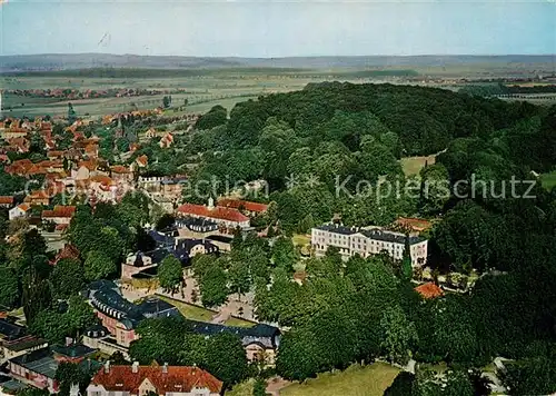 AK / Ansichtskarte Bad Nenndorf Fliegeraufnahme Kurpark Galenberg  Kat. Bad Nenndorf