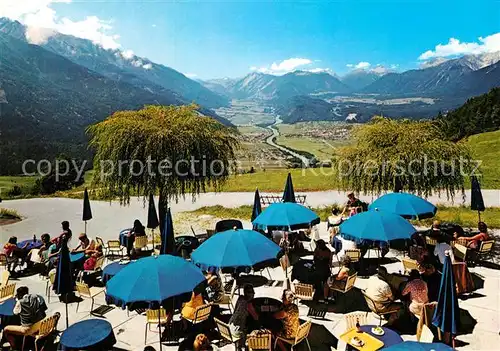 AK / Ansichtskarte Moesern Caf? Restaurant Hotel Menthof / Telfs /Innsbruck