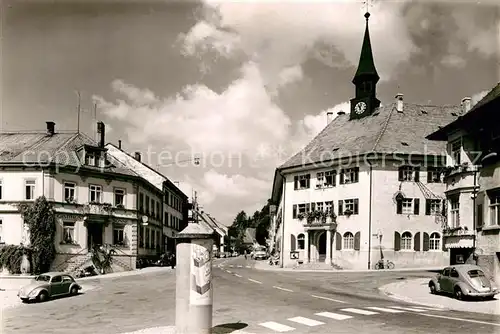 AK / Ansichtskarte Bonndorf Schwarzwald Rathaus Kat. Bonndorf