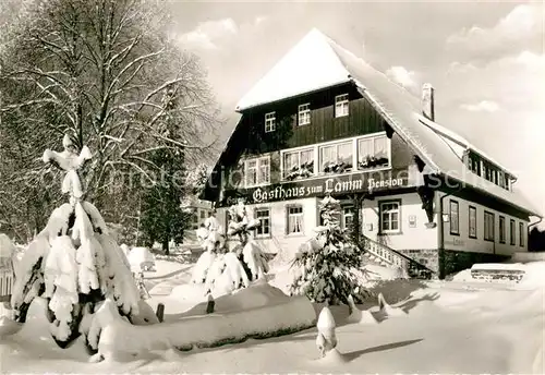 AK / Ansichtskarte Guendelwangen Gasthaus zum Lamm Kat. Bonndorf