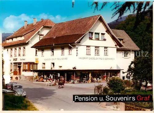 AK / Ansichtskarte Nordrach Pension Souvenirs Graf Kat. Nordrach