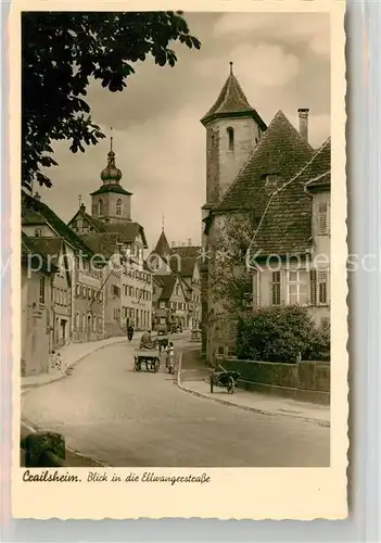 AK / Ansichtskarte Crailsheim Ellwangerstrasse Kat. Crailsheim