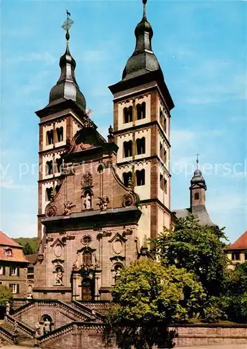 AK / Ansichtskarte Amorbach Abteikirche  Kat. Amorbach