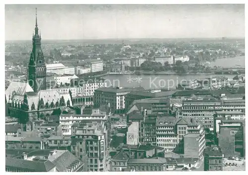 AK / Ansichtskarte Hamburg Innenstadt Kirche Alster Kat. Hamburg