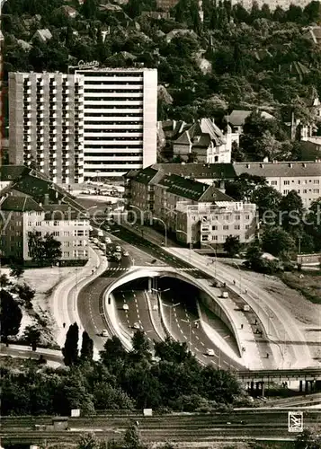 AK / Ansichtskarte Halensee Berlin Stadtautobahn Hochhaus Kat. Charlottenburg Berlin