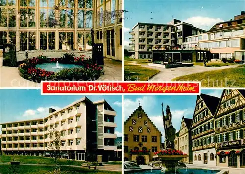 AK / Ansichtskarte Bad Mergentheim Sanatorium Dr. Voetisch Kat. Bad Mergentheim