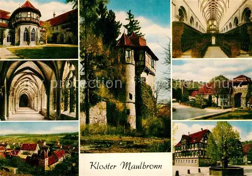 AK / Ansichtskarte Maulbronn Kloster  Kat. Maulbronn