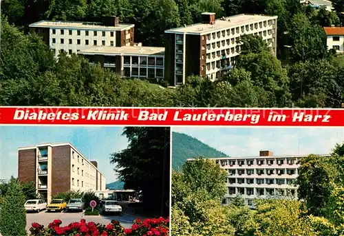 AK / Ansichtskarte Bad Lauterberg Diabetes Klinik  Kat. Bad Lauterberg im Harz