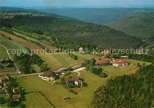 AK / Ansichtskarte Unterlengenhardt Stiftung Paracelsus Krankenhaus Fliegeraufnahme  Kat. Bad Liebenzell