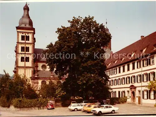 AK / Ansichtskarte Amorbach Kirche Kloster Abtei Kat. Amorbach