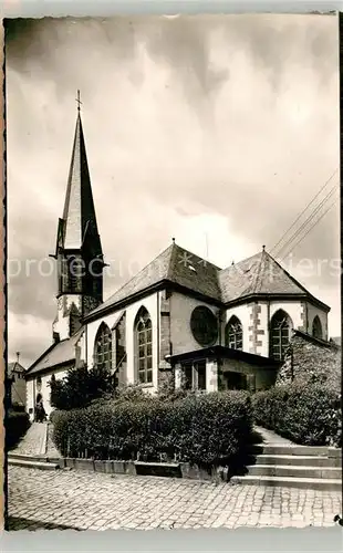 AK / Ansichtskarte Grossheubach Kirche Kat. Grossheubach Main