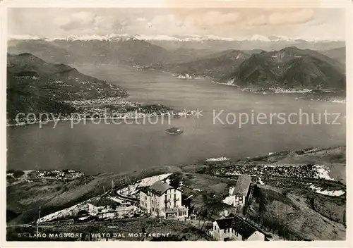 AK / Ansichtskarte Lago Maggiore Visto dal Mottarone Kat. Italien