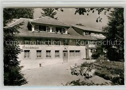 AK / Ansichtskarte Herrischwand Hotel Pension Waldheim Kat. Herrischried