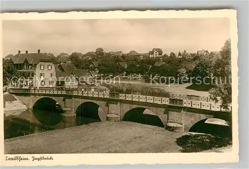 AK / Ansichtskarte Crailsheim Jagstbruecke Kat. Crailsheim