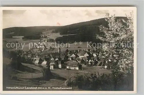 AK / Ansichtskarte Lenzkirch Teilansicht  Kat. Lenzkirch