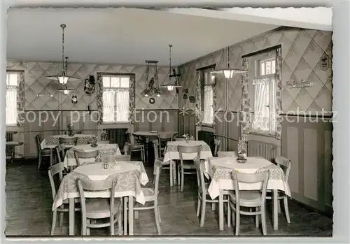 AK / Ansichtskarte Guendelwangen Gasthaus Lamm Gaststube Kat. Bonndorf