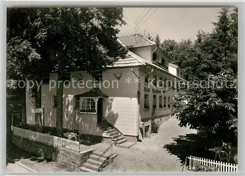 AK / Ansichtskarte Herrischwand Hotel Pension Waldheim Kat. Herrischried