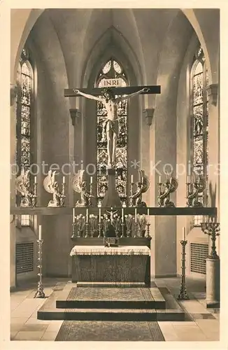 AK / Ansichtskarte Neuendettelsau Altar der Anstaltskirche Kat. Neuendettelsau