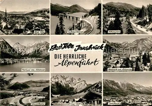AK / Ansichtskarte Bad Toelz Innsbruck Herrliche Alpenfahrt Kat. Bad Toelz