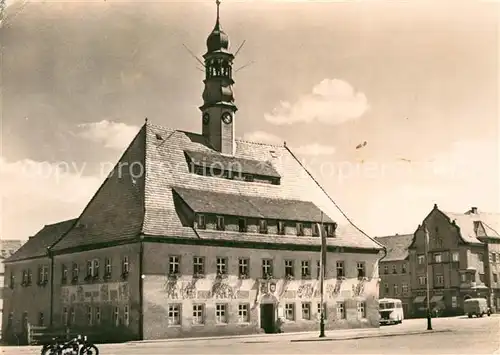 AK / Ansichtskarte Neustadt Sachsen Rathaus Kat. Neustadt Sachsen