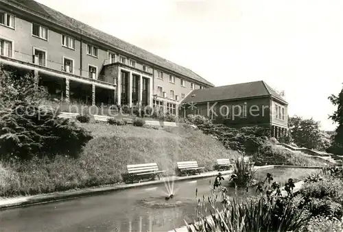 AK / Ansichtskarte Bad Berka Klinisches Sanatorium Teich Kat. Bad Berka