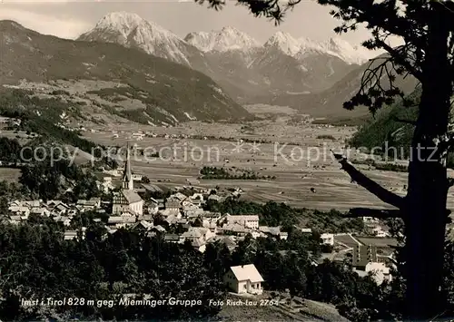 AK / Ansichtskarte Imst Tirol Panorama Blick gegen Mieminger Gruppe Kat. Imst