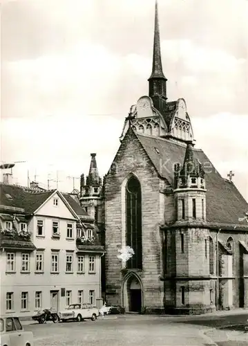 AK / Ansichtskarte Gera Marienkirche und Geburtshaus des Malers Otto Dix Kat. Gera