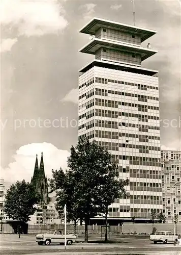 AK / Ansichtskarte Koeln Rhein Fernmeldehochhaus Kat. Koeln