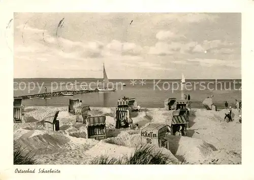 AK / Ansichtskarte Scharbeutz Ostseebad Strand Kat. Scharbeutz