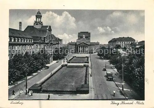 AK / Ansichtskarte Duisburg Ruhr Koenig Heinrich Platz Kat. Duisburg