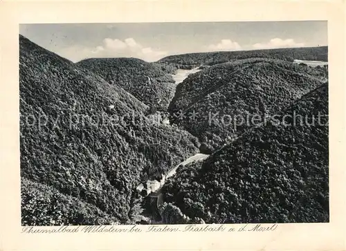 AK / Ansichtskarte Wildstein Bad Landschaftspanorama Thermalbad Kat. Traben Trarbach