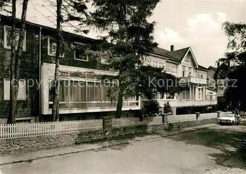 AK / Ansichtskarte Hahnenklee Bockswiese Harz Altenferienheim Haus Hubertus Kat. Goslar