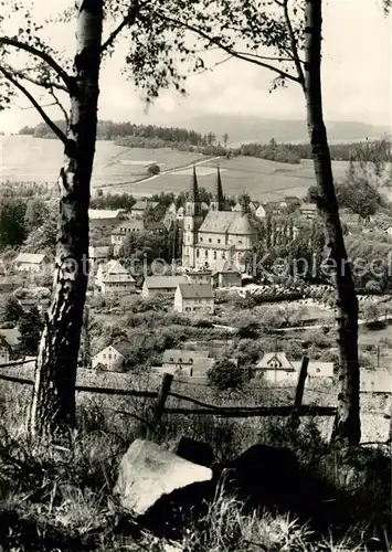 AK / Ansichtskarte Schirgiswalde Ansicht vom Waldrand aus Handabzug Kat. Schirgiswalde