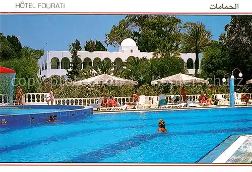 AK / Ansichtskarte Hammamet Hotel Fourati Swimming Pool Kat. Tunesien