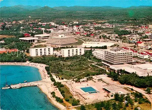 AK / Ansichtskarte Vodice Hotels an der Kueste Fliegeraufnahme Kat. Hrvatska