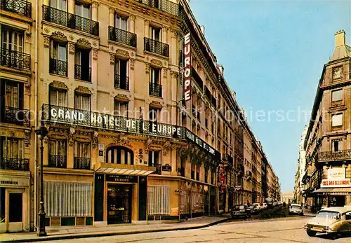 AK / Ansichtskarte Paris Grand Hotel de l Europe Kat. Paris