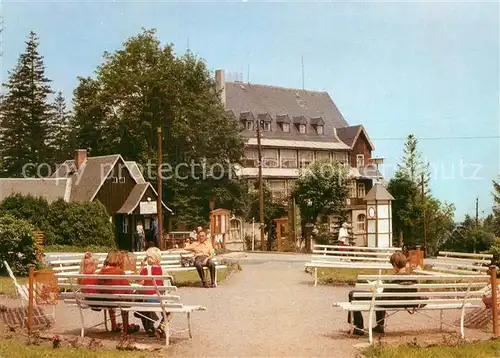 AK / Ansichtskarte Oberbaerenburg Baerenburg FDGB Erholungsheim Friedenswacht Platz der Republik