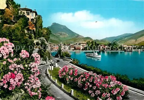 AK / Ansichtskarte Riva del Garda Panorama Uferstrasse Gardasee Kat. 
