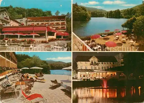 AK / Ansichtskarte Bad Lauterberg Kneipp Kurhotel Wiesenbeker Teich Terrasse Kat. Bad Lauterberg im Harz