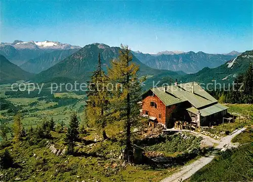 AK / Ansichtskarte Aussee Steiermark Bad Loserhuette des oeAV mit Dachstein Sarstein Steirisches Salzkammergut Kat. Bad Aussee