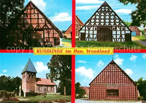 AK / Ansichtskarte Wendland Rundlinge Details