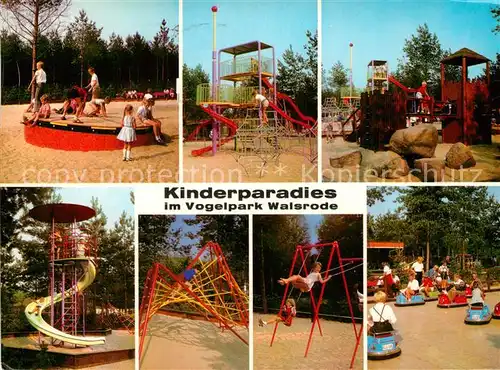 AK / Ansichtskarte Walsrode Lueneburger Heide Kinderparadies im Vogelpark / Walsrode /Soltau-Fallingbostel LKR