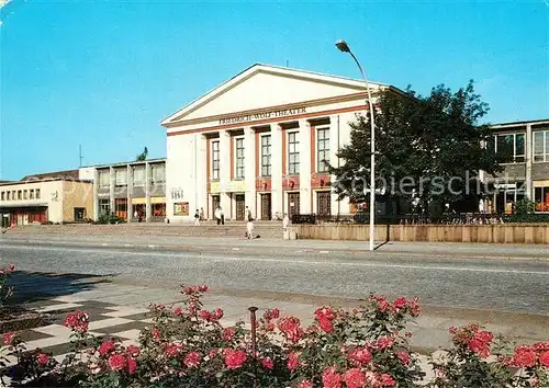 AK / Ansichtskarte Eisenhuettenstadt Friedrich Wolf Theater in Leninallee / Eisenhuettenstadt /Oder-Spree LKR