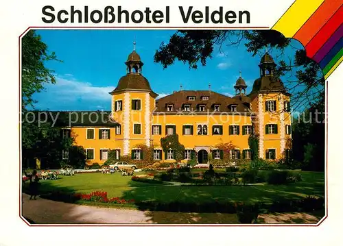 AK / Ansichtskarte Velden Woerther See Schlo?hotel / Velden am Woerther See /Klagenfurt-Villach