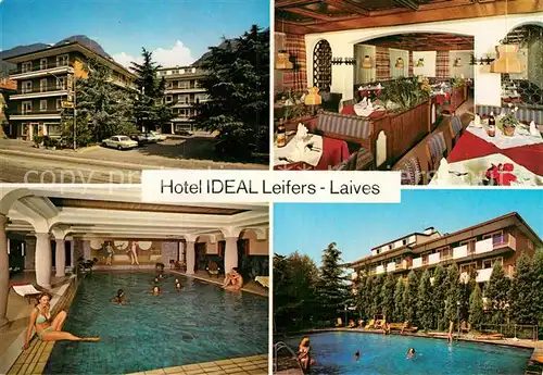 AK / Ansichtskarte Leifers Laives Suedtirol Hotel Ideal  Kat. Bozen Suedtirol