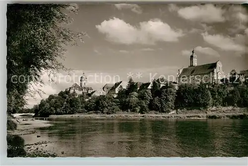 AK / Ansichtskarte Neuburg Donau Partie an der Donau Kat. Neuburg a.d.Donau