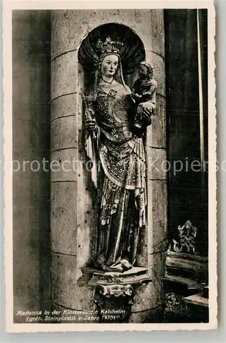 AK / Ansichtskarte Kaisheim Madonna in der Klosterkirche Kat. Kaisheim